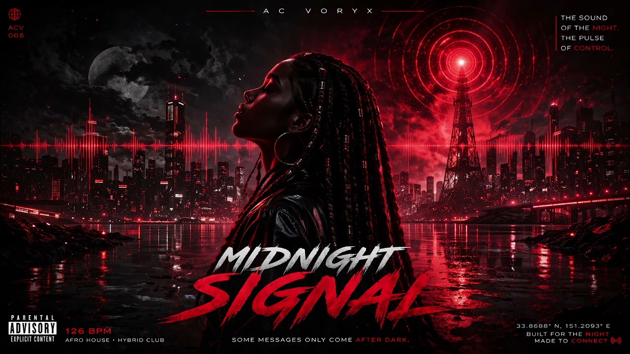 MIDNIGHT SIGNAL 🔥 | AC VORYX – Afro House x Dark Techno (126 BPM) | Night Drive Energy