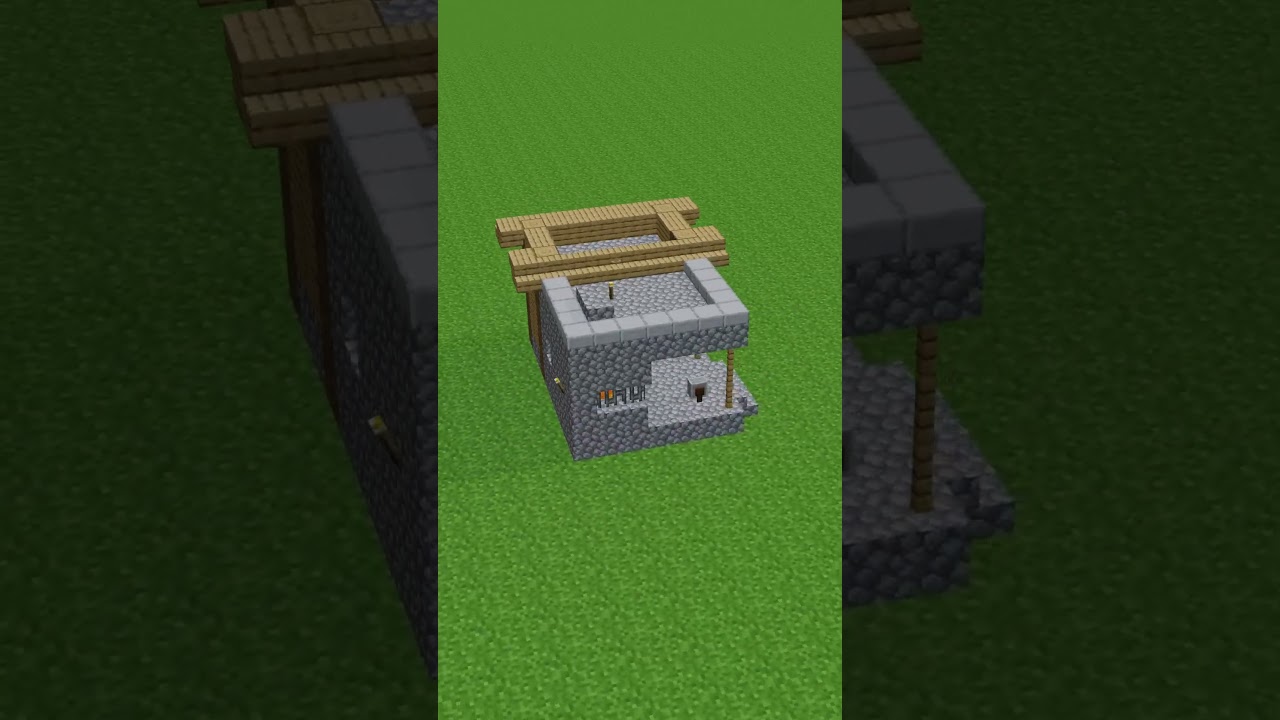 Minecraft Blacksmith Creation #shorts