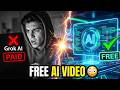 Grok Paid? Free AI Video Kaise Banaye (3 Best Tools) 🔥