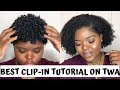 HOW TO INSTALL & BLEND CLIP INS WITH TWA| LOLA WILLIAMS