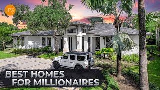 3 HOUR TOUR OF THE MOST LUXURIOUS MANSIONS AND HOMES OF MILLIONAIRES | BEST REAL ESTATE IN USA