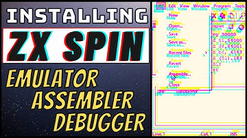 #5: ZX Spectrum Next Game Dev. - Installing the ZX Spin Emulator, Z80 Assembler & Debugger
