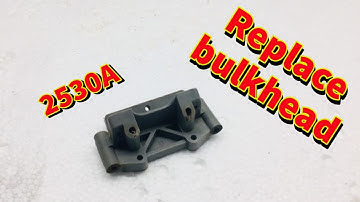 Stampede vxl 2wd replace bulkhead 2530A