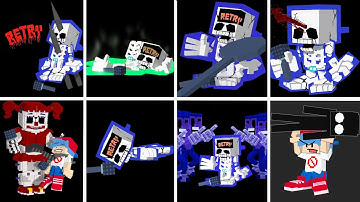 The Best Game Over Screen in FNF #1 - (Minecraft Animation)