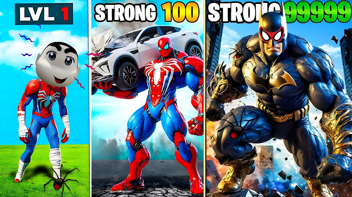 Level 1 SPIDERMAN to Level 1,000,000,000 SPIDERMAN in GTA 5