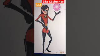 HOW TO DRAW VIOLET PARR / THE INCREDIBLES- Timelapse sketch