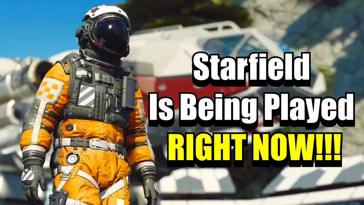 Starfield Is Being Played RIGHT NOW!!! - YouTube