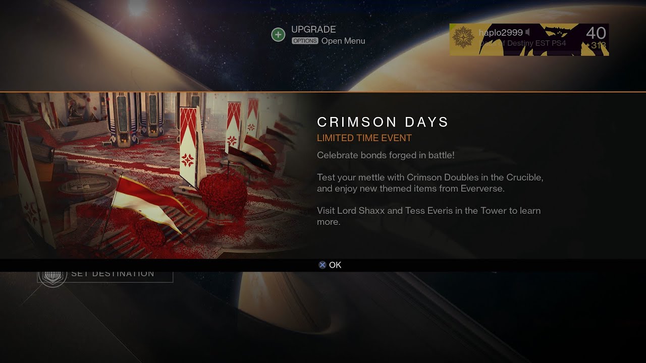Brand New Crimson Days Event  with new Quests and Emotes at the Tower with February 9 update!
