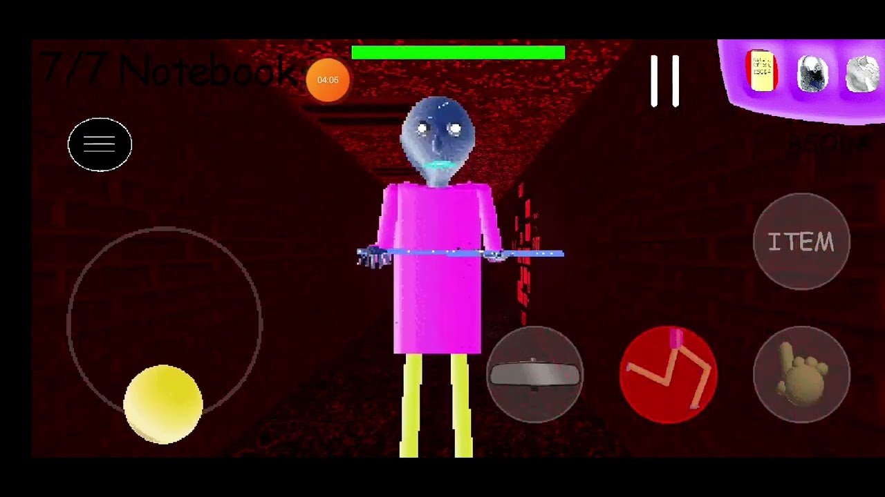 Baldi mod menu androide baldi basics by ALFREDITOREY - Game Jolt