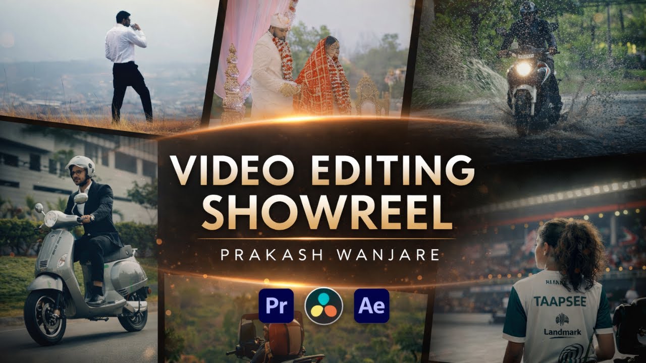 Cinematic Video Editing Showreel | Ads, Brands & Wedding Films