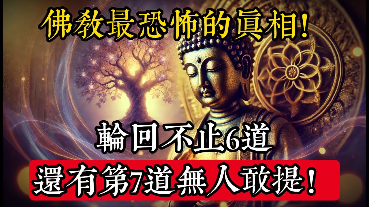 佛教最恐怖的真相！輪迴不止6道，還有第7道無人敢提！#佛學 #禪宗 #佛教哲學 #佛教經典