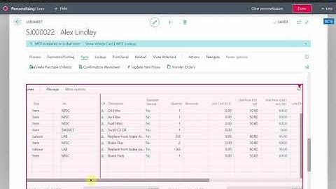 How "Set Freeze Pane" columns in Business Central - Garage Hive