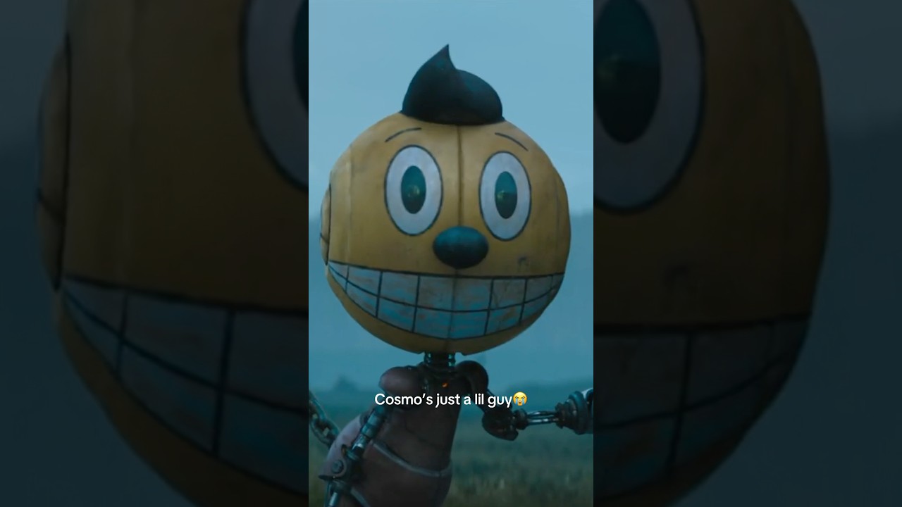 Only speaking in Kid Cosmo pre-recorded phrases from now on 🥹 The Electric State is now on Netflix.