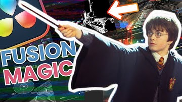 DaVinci Resolve GLITCH EFFECTS using the Fusion WAND NODE!