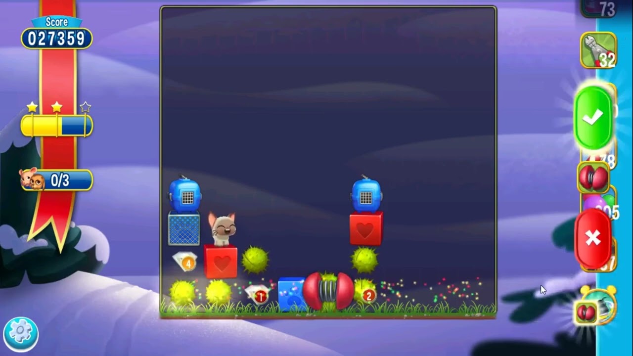 Pet Rescue Saga Level 6059 - NO BOOSTERS | SKILLGAMING ✔️