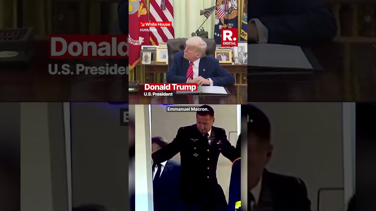 Trump Cracks Savage Joke On Macron Wife Slap Controversy Sends White House Press Room Into Laughter