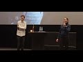 Sjur Vatne Brean forteller litt før filmen «nr 24» på Odeon kino 30/10-24