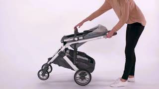 Coche Uppababy Cruz - Plegado/Desplegado