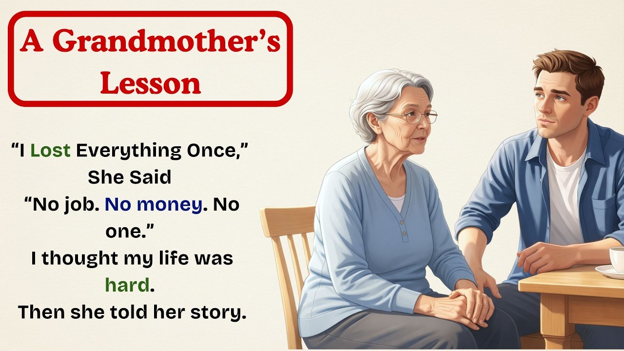 Learn English with Stories ⭐ | A Grandmother’s Lesson | English Listening & Speaking Practice