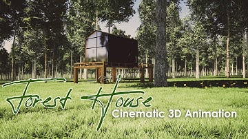 Forest Tree House 3D Animation