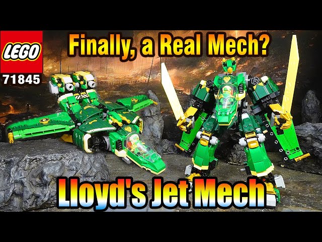 FINALLY A REAL MECH? LEGO Ninjago Lloyd's Jet Mech 71845 review