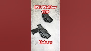 Best Inside The Waistband Walther PDP Holster for CCW #concealedcarry #9mm #concealedcarrynation