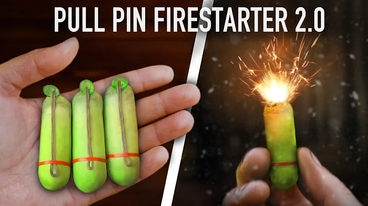 How To Make The Ultimate Survival Pull Pin Firestarter - 2.0 Upgraded Version