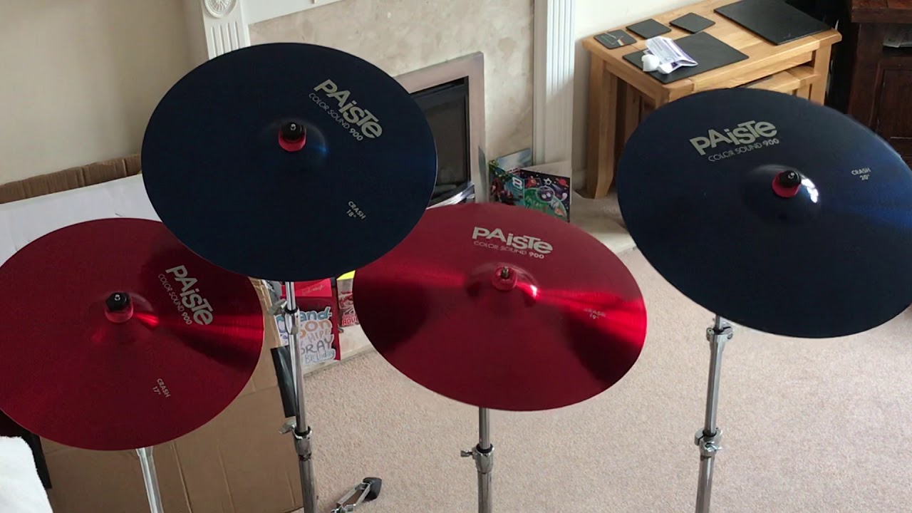 Paiste Colorsound 900 Crash Cymbals