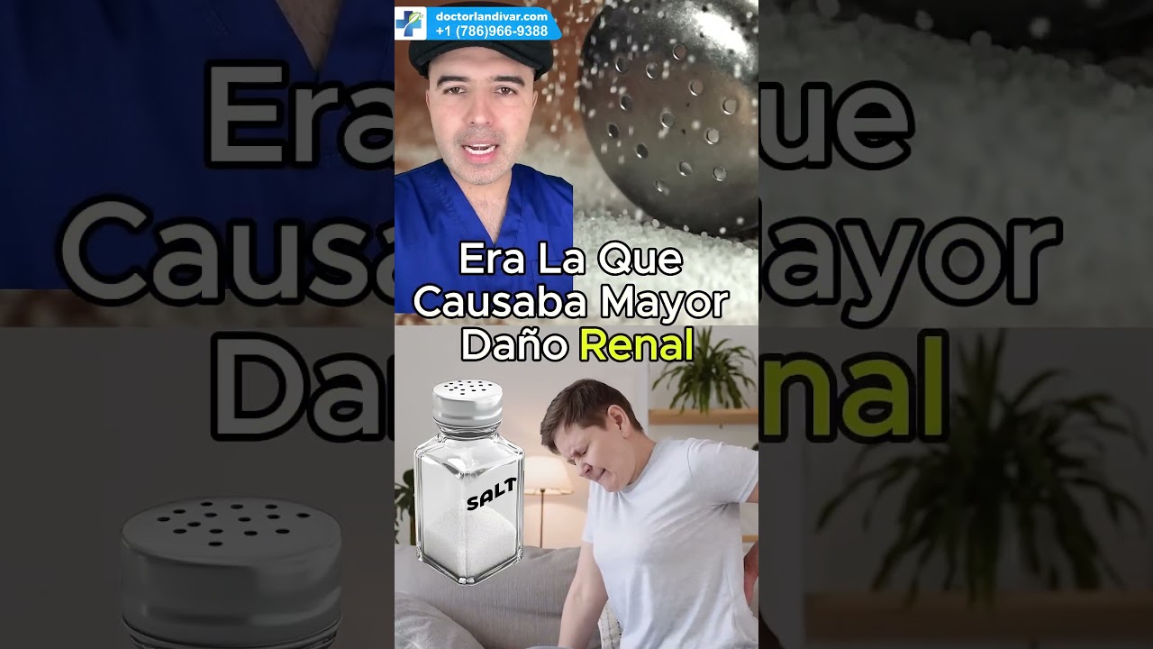 ¡La Comida Más Peligrosa Para Tus Riñones! 🚨 (No Es la Sal)