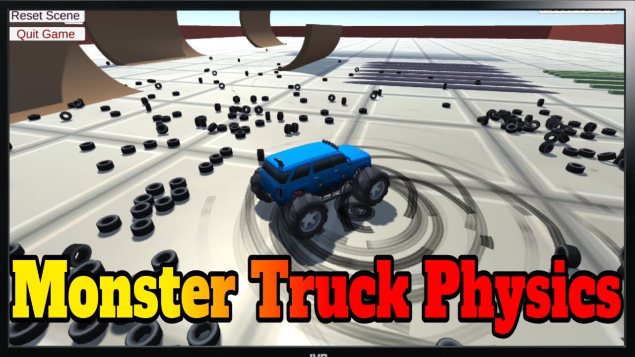 Ash Monster Truck Physics [ Freestyle ] | Unity - YouTube