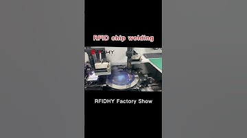 RFID chip welding