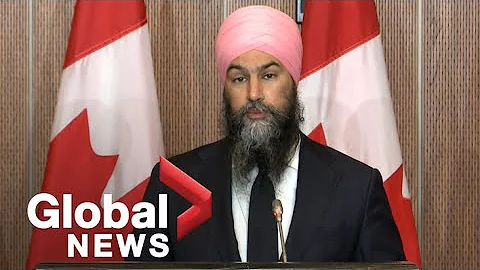 NDP's Singh says he'll continue to hold Liberals accountable even with governance deal | FULL
