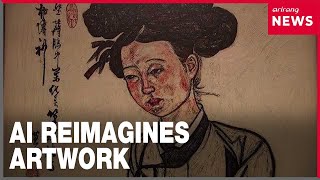AI reimagines traditional artworks through the eyes of Western masters