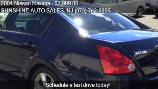 2004 Nissan Maxima for sale in Paterson, NJ 07503 at the SUN