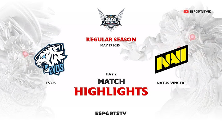 EVOS vs Natus Vincere HIGHLIGHTS MPL ID S15 | NAVI VS EVOS ESPORTSTV