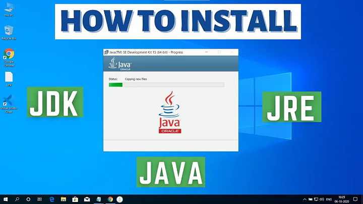 How to Install Java JDK JRE on Windows 10 2021