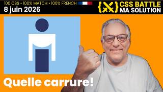 🎯 CSS Battle Lundi, 8 Juin 2026