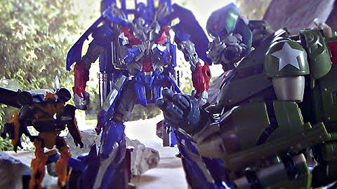 Transformers Age Of Extinction Stop Motion: Autobots Reunite
