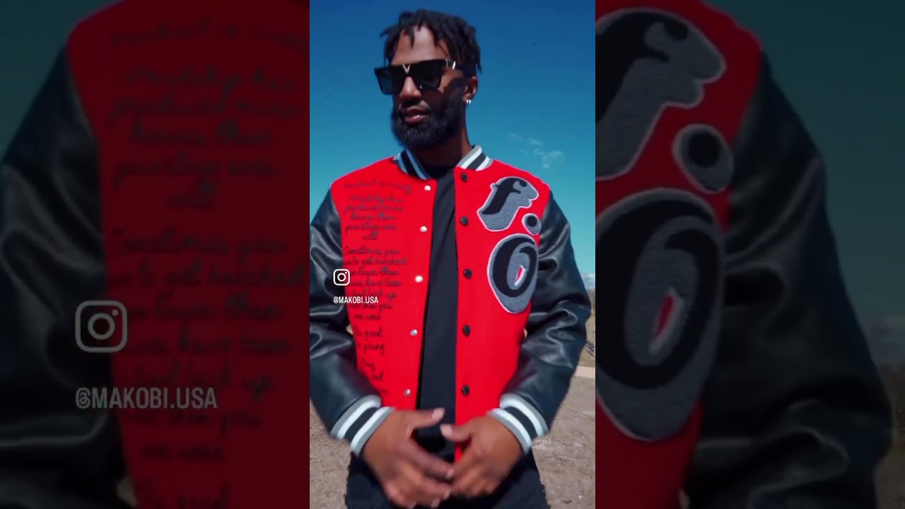 Makobi Jeans USA & Frost Originals Big and Tall streetwear jacket - Fall Winter collection