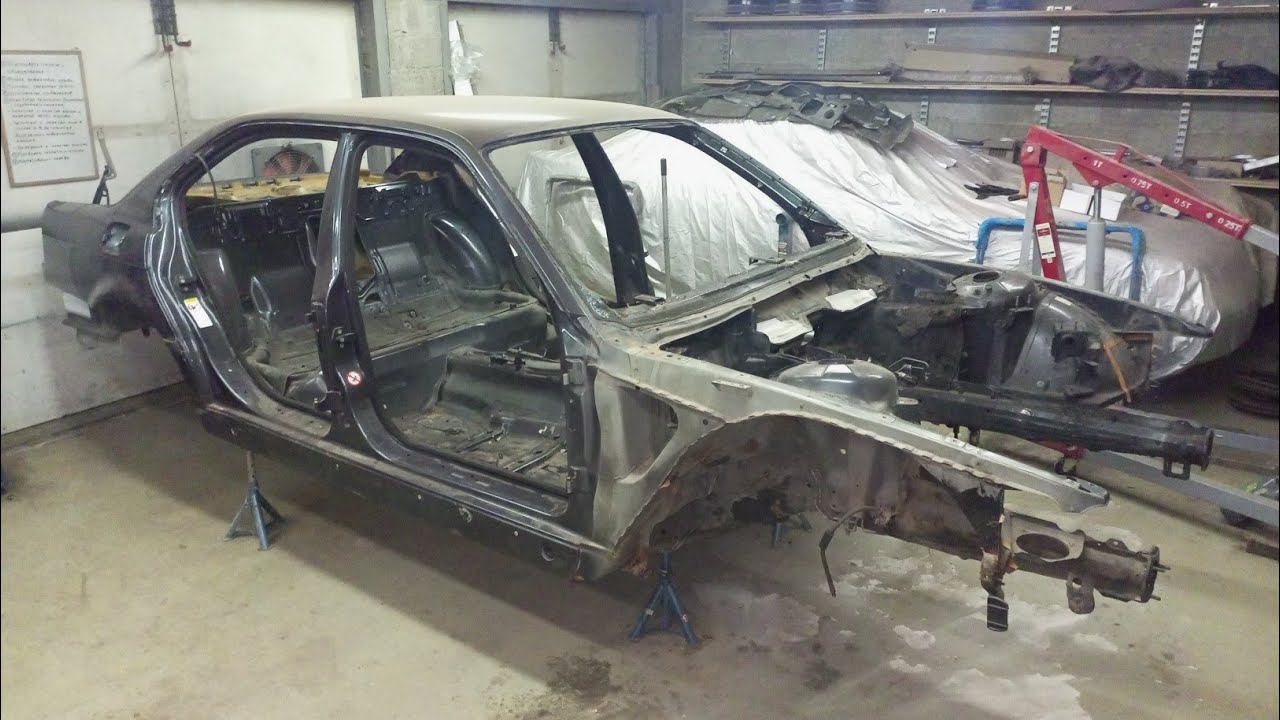 Реставрация BMW E38 ч.4