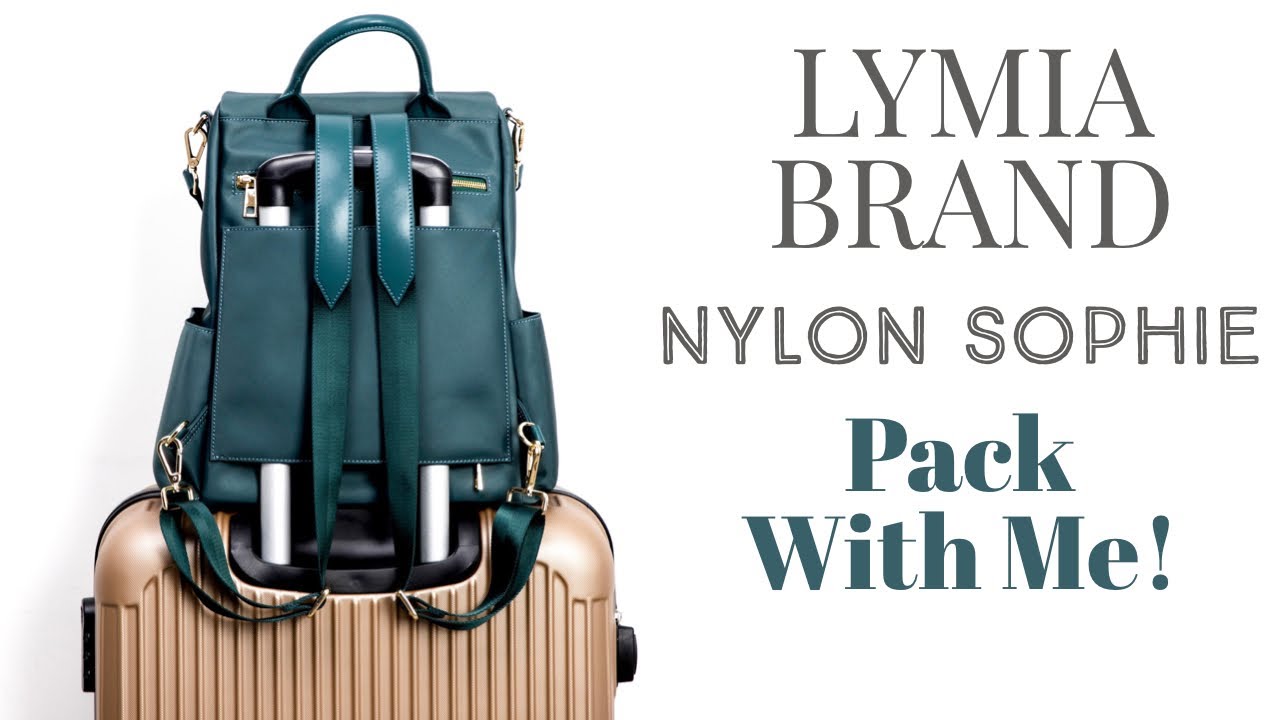 LYMIA Nylon Sophie Backpack - Still Trending – LYMIA Brand