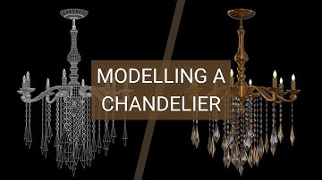 3D Modelling a Chandelier using Maya
