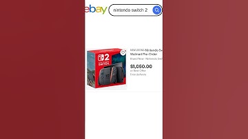 Buying a Nintendo Switch 2 on eBay Gone WRONG.💀