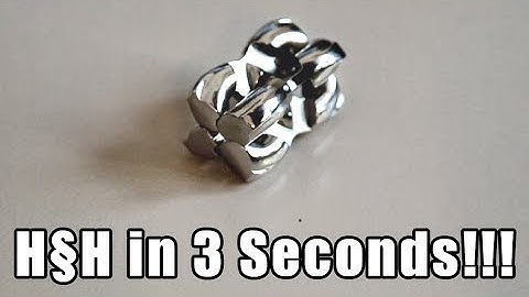 H&H Hanayama 3 sec. Solution