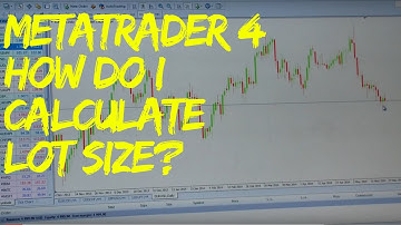 MetaTrader 4: How do I Calculate Lot Size?