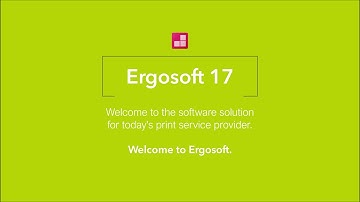 A short Ergosoft 17 introduction