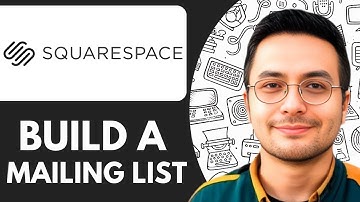 How To Build A Mailing List In Squarespace Email Campaigns Series - 2025 (Quick Tutorial)