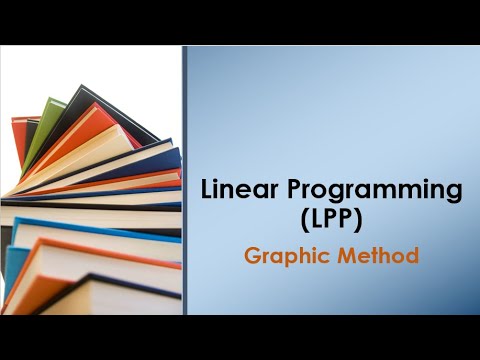 Linear Programming: Graphic Method - YouTube