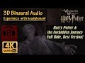[4K, 3D Audio] Harry Potter and the Forbidden Journey BEST VERSION 4K On-Ride POV Binaural - Orlando