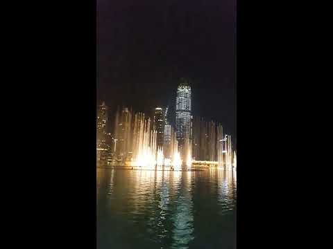 العيد الوطني الامارات النافورة الراقصة 2018